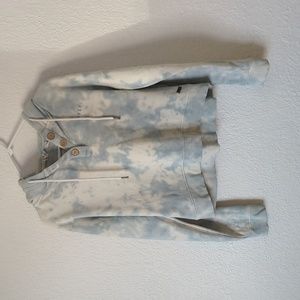 Roxy Cropped Tie Dye Sweatshirt - Sz L